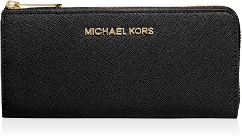 michael kors multifunction phone saffiano leather zip wallet|Michael Kors saffiano wallet black.